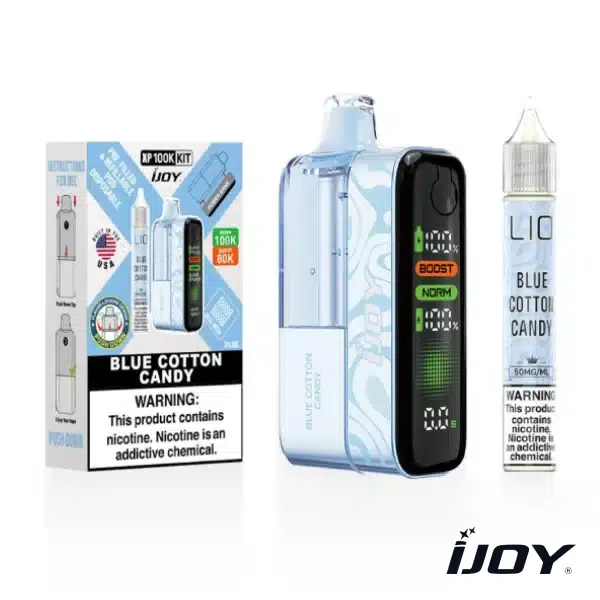 Blue Cotton Candy - Ijoy XP100k Disposable Kit