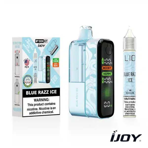 Blue Razz Ice - Ijoy XP100k Disposable Kit