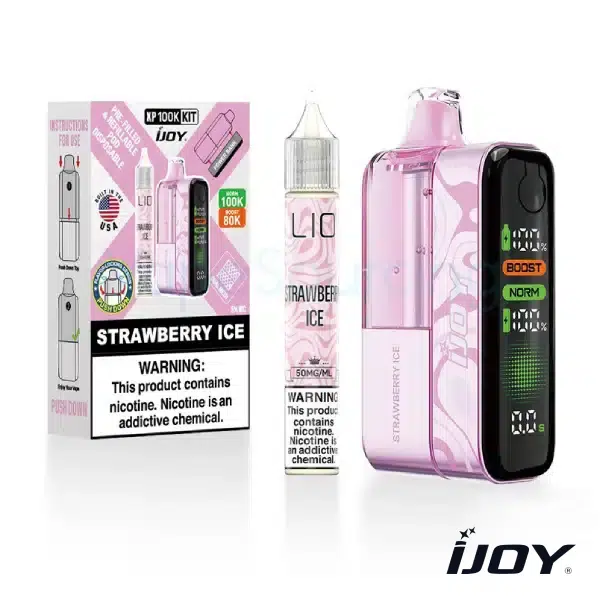 Strawberry Ice - Ijoy XP100k Disposable Kit